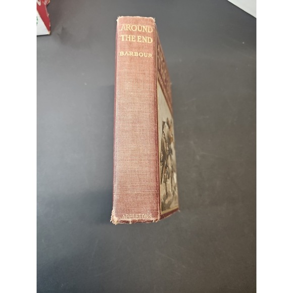 Ralph Henry Barbour / Around the End 1st Edition 1913 - Picture 4 of 6